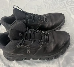 On Running women’s athletic Black Waterproof Trail Sneakers size 7.5 thumbnail 1