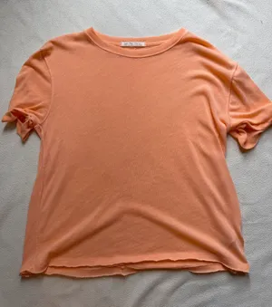We The Free People Orange Free Tee thumbnail 1