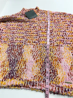 Marc New York Pink Multi-Color Mock Neck Sweater thumbnail 4