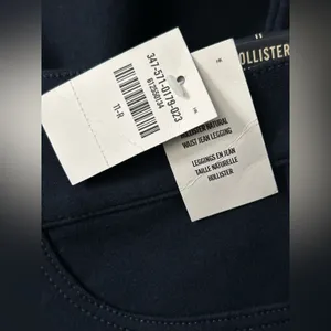 Hollister Black Natural Waist Jean Leggings 30x29 SZ 11 NWT thumbnail 9