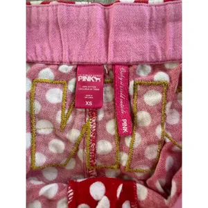Victoria's Secret PINK red polka dot pajama pants XS thumbnail 2