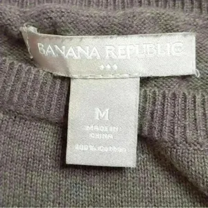 Banana Republic‎ Tan Striped Dress Medium thumbnail 4