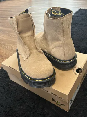 DR MARTENS Zebzag laceless leather boots booties shoes women’s 9 new thumbnail 6