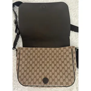 Gucci‎ GG 449171 canvas flap messenger bag thumbnail 11