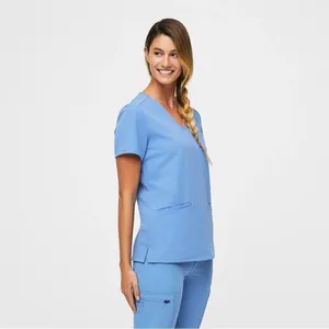 Figs Set Casma 3 Pocket Shirt and Zamora Jogger Pants Scrub Size XXS Petite Ceil thumbnail 2