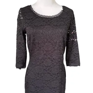 NWT‎ Eliza J Black Lace Dress Size 8 thumbnail 3