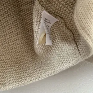Coldwater‎ Creek Cream Sweater Large Cottagecore Fisherman Neutral Sparkle Knit thumbnail 5