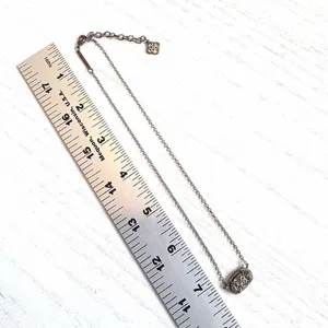 Kendra Scott Elisa Silver Tone Drusy Necklace thumbnail 4