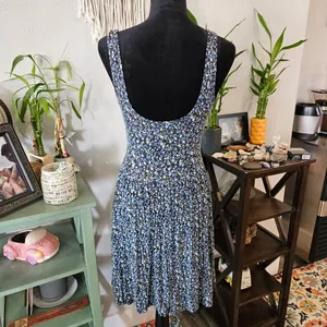 American Eagle Midi Floral Dress Size XS thumbnail 2