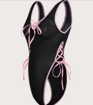 NEW Lingerie bodysuit Black Size M thumbnail 3