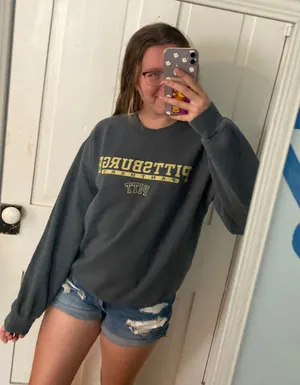 Pittsburgh panthers gray crewneck Size M thumbnail 2