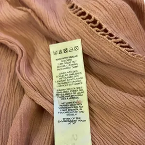 ASOS Pink lined maxi skirt with slit, lined size 14 - 100% viscose cotton thumbnail 4