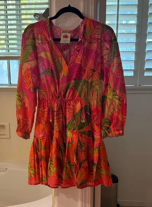 Farm Rio tropical mini dress thumbnail 1