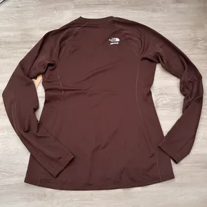SKIMS THE NORTH FACE X DOTKNIT LONG SLEEVE TOP in cocoa thumbnail 7