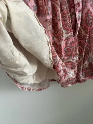 Free People All the Time Paisley Velvet Floral Mini Dress Small thumbnail 8