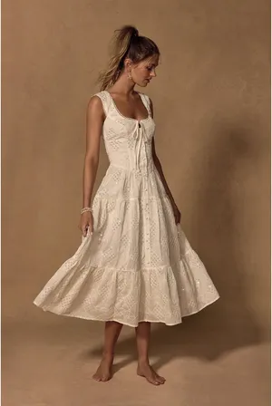 Lulus Embroidered Dress thumbnail 1