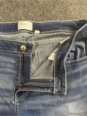 BKE Gabby Curvy Fit High Rise Cropped Denim Jeans Women's 36 thumbnail 3