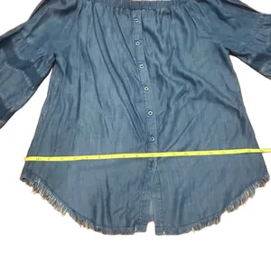 Chelsea & Theodore Blue Denim Pants thumbnail 6