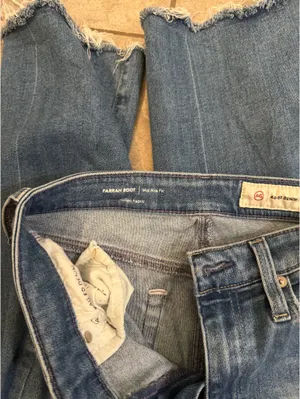 AG Adriano Goldschmied Farrah mid rise boot jean thumbnail 4