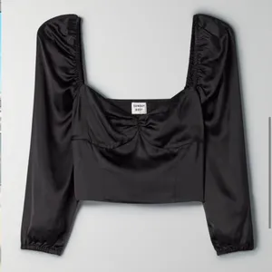 Aritzia Sunday Best Silky Cupro Crop Sweetheart Top thumbnail 1