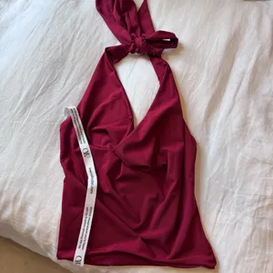 OW Collection Merle Draped Top Red thumbnail 7