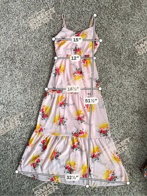 J. CREW | Pastel Pink Floral Spaghetti-Strap Maxi Dress Sz 00 thumbnail 2