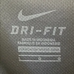 Nike Women’s Dri Fit Navy Polo Shirt Large thumbnail 3