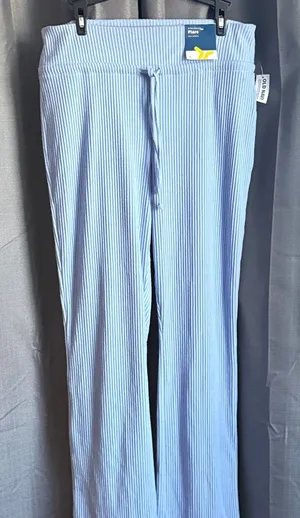Old Navy light blue highest high-rise flare leggings size L thumbnail 1