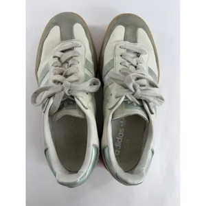 Adidas Samba XLG Wonder White Sage Green Gum Platform Sneakers IG1947 Womens 8.5 thumbnail 8