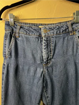 OAT New York High Rise Bootcut Trouser Denim Jeans thumbnail 3