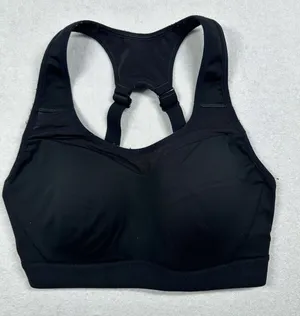 Gymshark Black High Support Racerback Sports Bra Adjustable Straps Women’s Small thumbnail 1