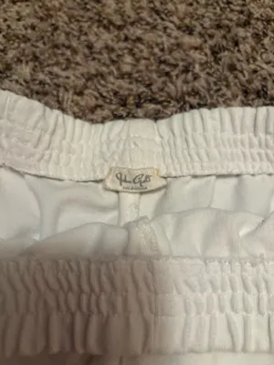 Brandy Melville white sweat shorts thumbnail 2