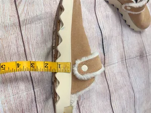 Sorel Sz 7M Tan/Beige Viibe Clog Suede Cozy Slip On Platform Mules thumbnail 11