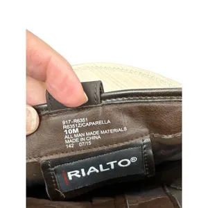 Rialto Womens Brown Leather Knee-High Boots Size 10M SKU 6965 thumbnail 9