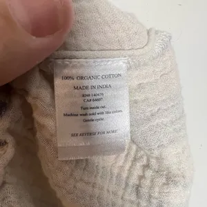 FAHERTY- Dune Cotton Gauze Drawstring Short Aqua Sea Stripe Size S thumbnail 6