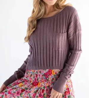 Natural Life Patti Ribbed Knit Layering Sweater XL Boho Chic Feminine Cottage thumbnail 1