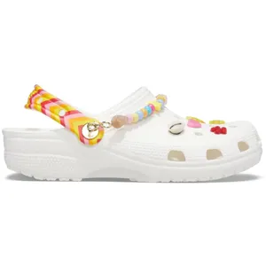 CROCS Men / Women - NEW - White - Classic Festival Vibes - Slip On Sandals thumbnail 3