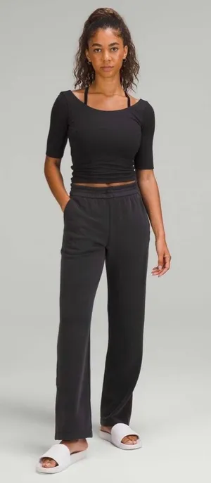 Lululemon Softstreme High-Rise Pant - Black thumbnail 1