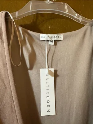 NWT Baltic Born Kristina Maxi Dress in Taupe thumbnail 3