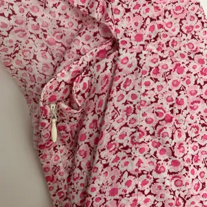LoveShackFancy LSF Jessie Silk-Blend Mini Floral Feminine Pink Dress Small thumbnail 6