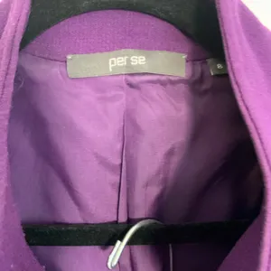 Per‎ Se 2pc Plum Skirt Suit size 8 thumbnail 2