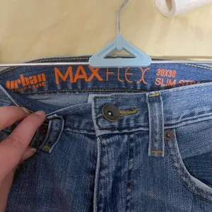 Urban Pipeline slim straight regular denim blue jeans thumbnail 8
