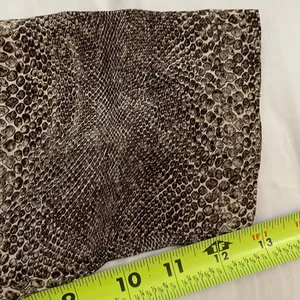 Zara Brown Silk Shift Dress Womens Size Medium Snakeskin Work Animal Print thumbnail 6