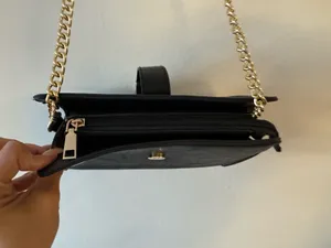 Black and Gold textured Shoulder Bag thumbnail 3