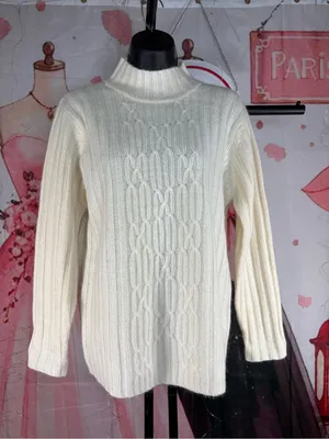 NWT Women’s PETITE SOPHISTICATE Wool Sweater Pullover TOP Winter New Sz S thumbnail 2