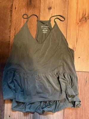 Green American Eagle Tank thumbnail 1