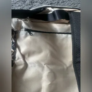 APL packable cream, black and leopard backpack thumbnail 4