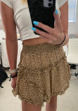 Cheetah Skirt thumbnail 1