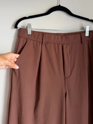 Halara Flex™ DayStretch High Waisted Pocket Straight Leg Work Pants Size Large thumbnail 3