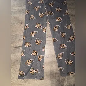 Vintage Y2K Old Aeropostale Lounging Pants - Monkey Catching Snowflakes thumbnail 3